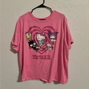 Hello Kitty Pink Short Sleeve Tee